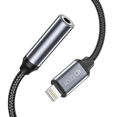CAVO TECH-PROTECT ULTRABOOST ADATTATORE LIGHTNING A MINI JACK 3.5MM NERO
