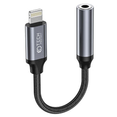 CAVO TECH-PROTECT ULTRABOOST ADATTATORE LIGHTNING A MINI JACK 3.5MM NERO
