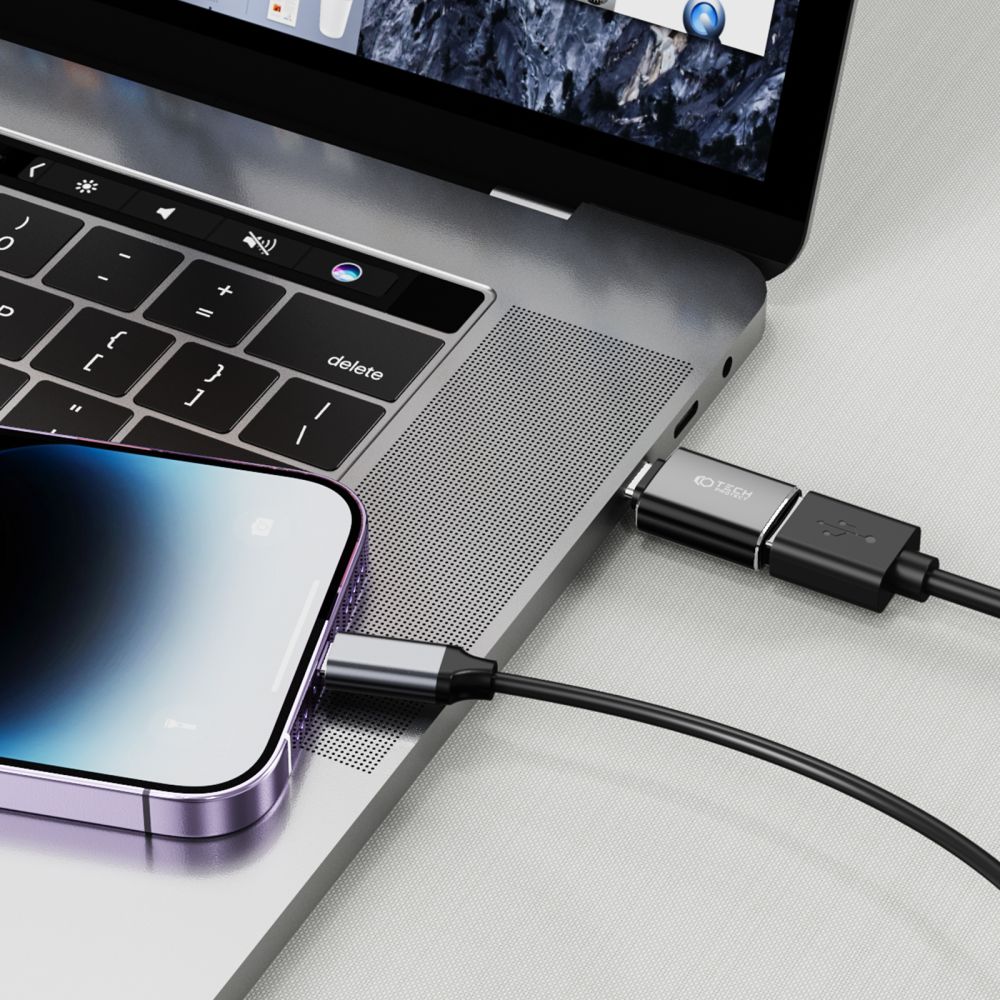 ADATTATORE TECH-PROTECT ULTRABOOST ADATTATORE LIGHTNING A USB OTG NERO