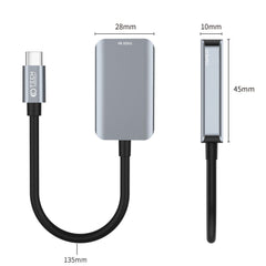 CAVO TECH-PROTECT ULTRABOOST ADATTATORE TYPE-C A HDMI 4K NERO