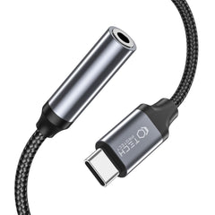 CAVO TECH-PROTECT ULTRABOOST ADATTATORE TYPE-C A MINI JACK 3.5MM NERO