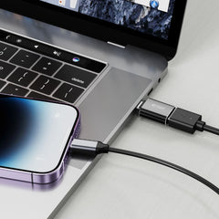 ADATTATORE TECH-PROTECT ULTRABOOST ADATTATORE TYPE-C A USB OTG NERO
