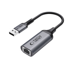 TECH-PROTECT ULTRABOOST ADAPTER USB 3.0 A ETHERNET RJ45 1000MBPS NERO