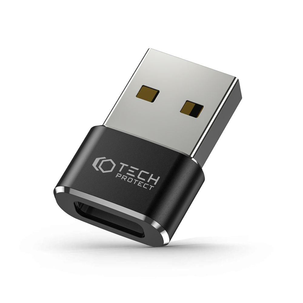 ADATTATORE TECH-PROTECT ULTRABOOST ADATTATORE USB A TYPE-C NERO