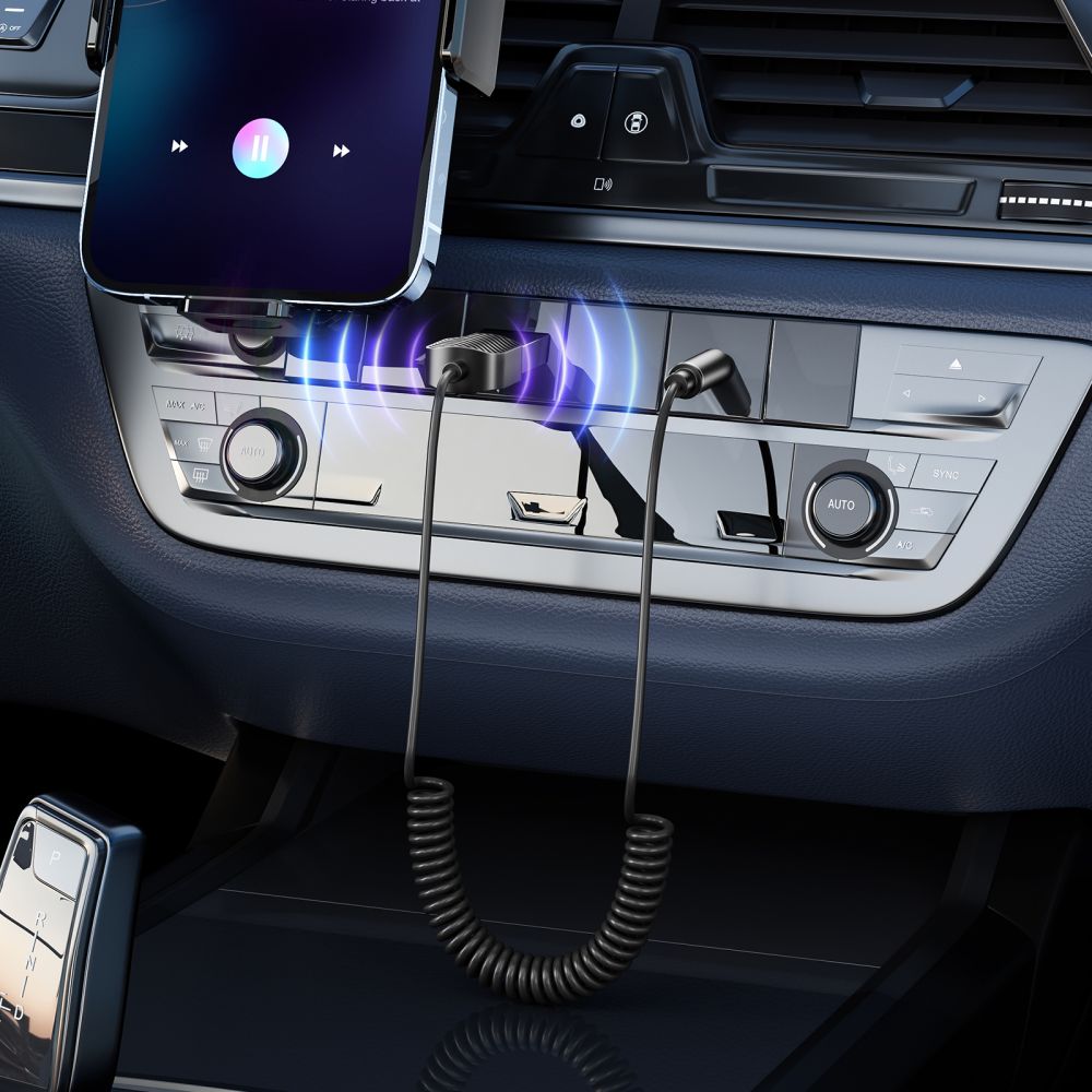 ADATTATORE TECH-PROTECT ULTRABOOST BLUETOOTH CAVO AUDIO AUX GRIGIO