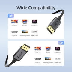 TECH-PROTECT ULTRABOOST CAVO DISPLAYPORT A DISPLAYPORT 1.4 4K 60HZ 200CM NERO