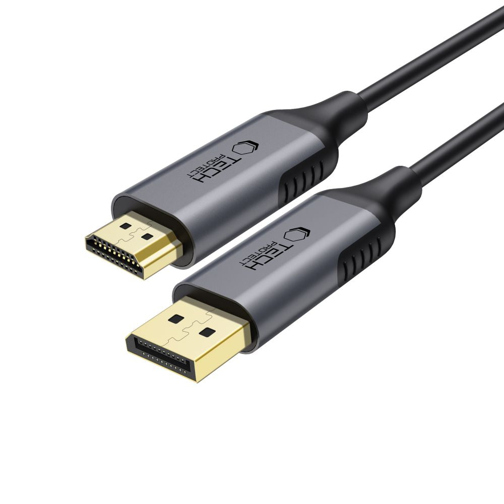 TECH-PROTECT ULTRABOOST CAVO DISPLAYPORT A HDMI 2.0 4K 60HZ 200CM NERO