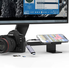 Lettore di schede di memoria TECH-PROTECT ULTRABOOST SD & MICRO SD LIGHTNING & USB GRIGIO