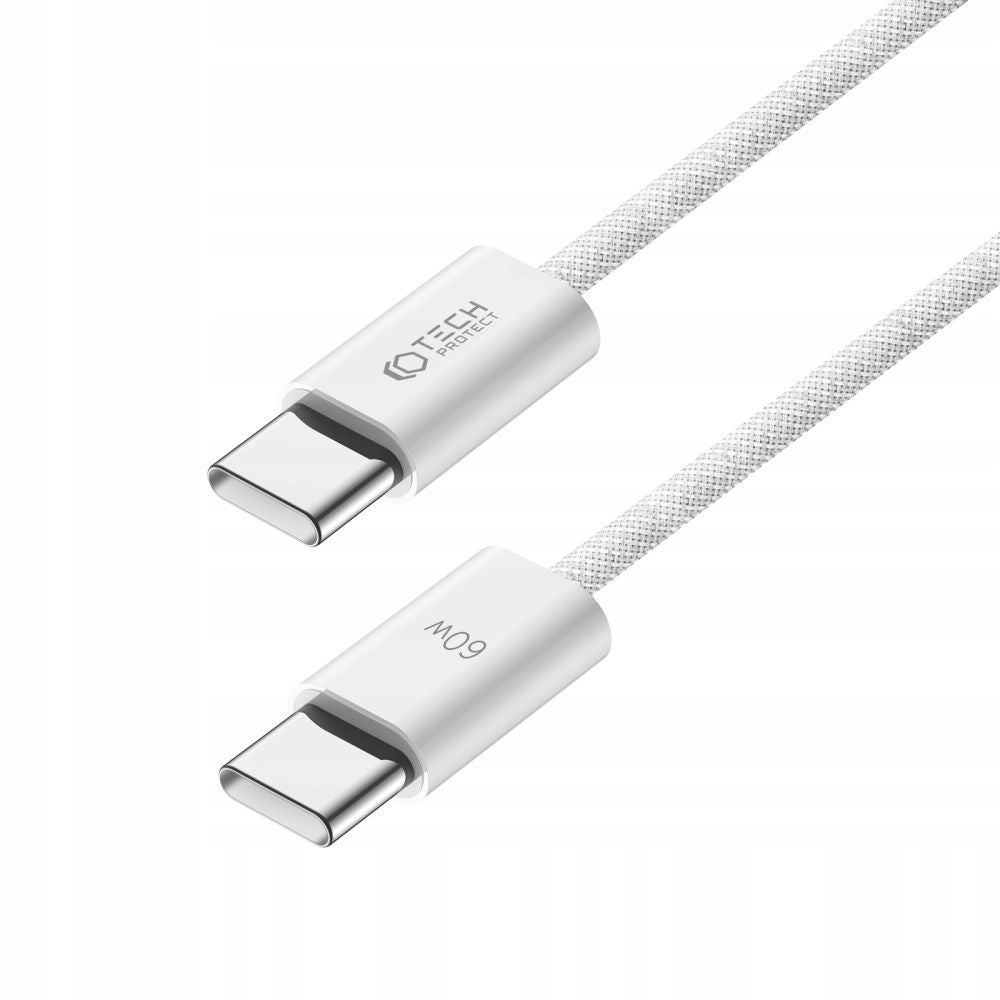 CAVO TECH-PROTECT ULTRABOOST CLASSIC TIPO-C CAVO PD60W/3A 100CM BIANCO