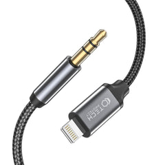 CAVO TECH-PROTECT ULTRABOOST LIGHTNING A AUX MINI JACK 3.5MM CAVO 100CM NERO