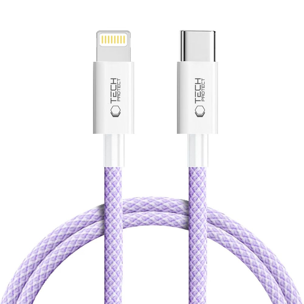 CAVO PD27W/3A 100CM MAUVE TECH-PROTECT ULTRABOOST LITE LIGHTNING