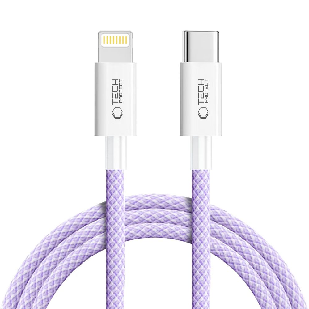 CAVO PD27W/3A 200CM MAUVE TECH-PROTECT ULTRABOOST LITE LIGHTNING