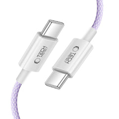 CAVO TYPE-C PD60W/3A 100CM MAUVE TECH-PROTECT ULTRABOOST LITE