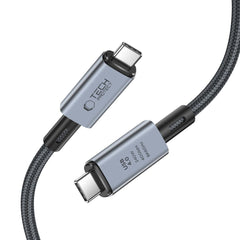 CAVO TECH-PROTECT ULTRABOOST MAX USB 4.0 8K 40GBPS TYPE-C PD240W 100CM GRIGIO
