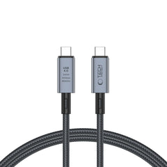 CAVO TECH-PROTECT ULTRABOOST MAX USB 4.0 8K 40GBPS TYPE-C PD240W 100CM GRIGIO