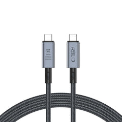 CAVO TECH-PROTECT ULTRABOOST MAX USB 4.0 8K 40GBPS TYPE-C PD240W 200CM GRIGIO