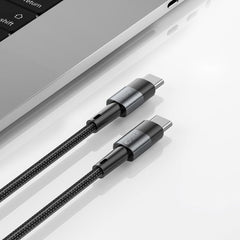 CAVO TYPE-C PD100W/5A 100CM GRIGIO TECH-PROTECT ULTRABOOST