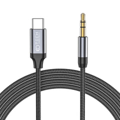 CAVO TECH-PROTECT ULTRABOOST TYPE-C A AUX MINI JACK 3.5MM CAVO 100CM NERO