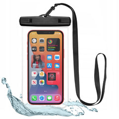 CUSTODIA IMPERMEABILE TECH-PROTECT UNIVERSAL NERA/TRASPARENTE