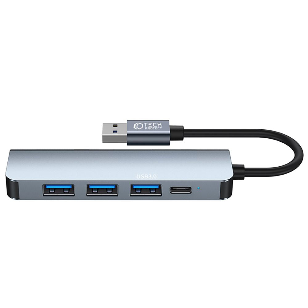 ADATTATORE TECH-PROTECT V0-HUB 5IN1 GRIGIO