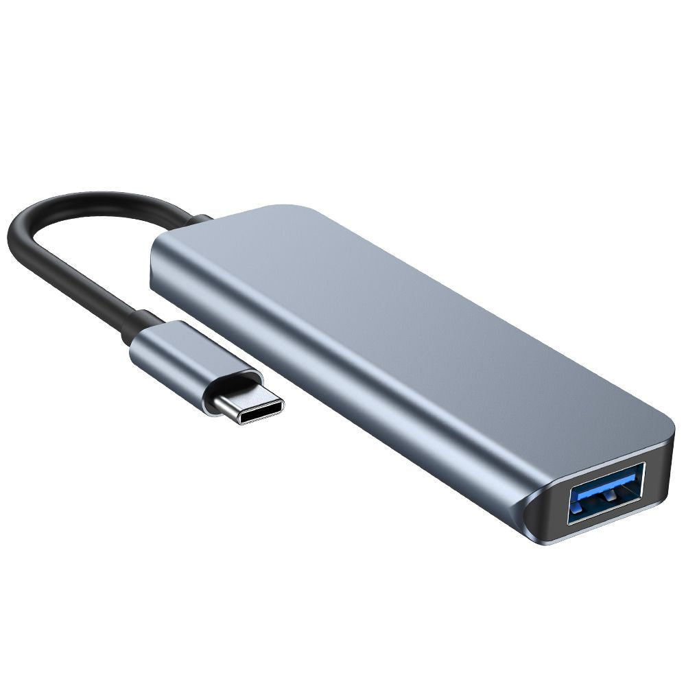 ADATTATORE TECH-PROTECT V1-HUB 4IN1 GRIGIO