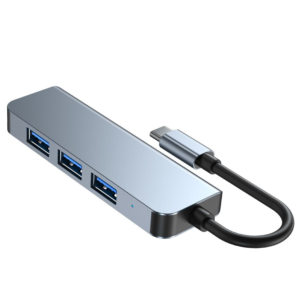 ADATTATORE TECH-PROTECT V1-HUB 4IN1 GRIGIO