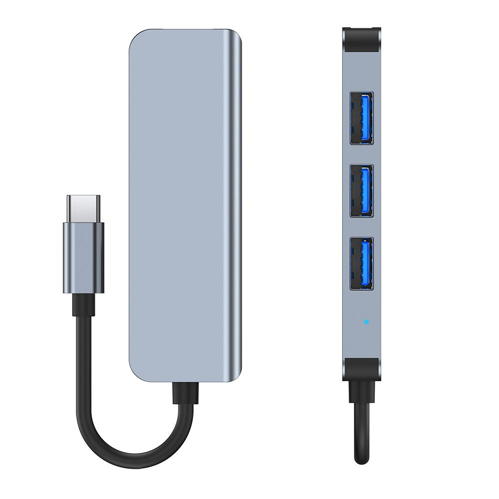 ADATTATORE TECH-PROTECT V1-HUB 4IN1 GRIGIO