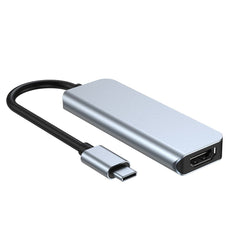 ADATTATORE TECH-PROTECT V2-HUB 4IN1 GRIGIO
