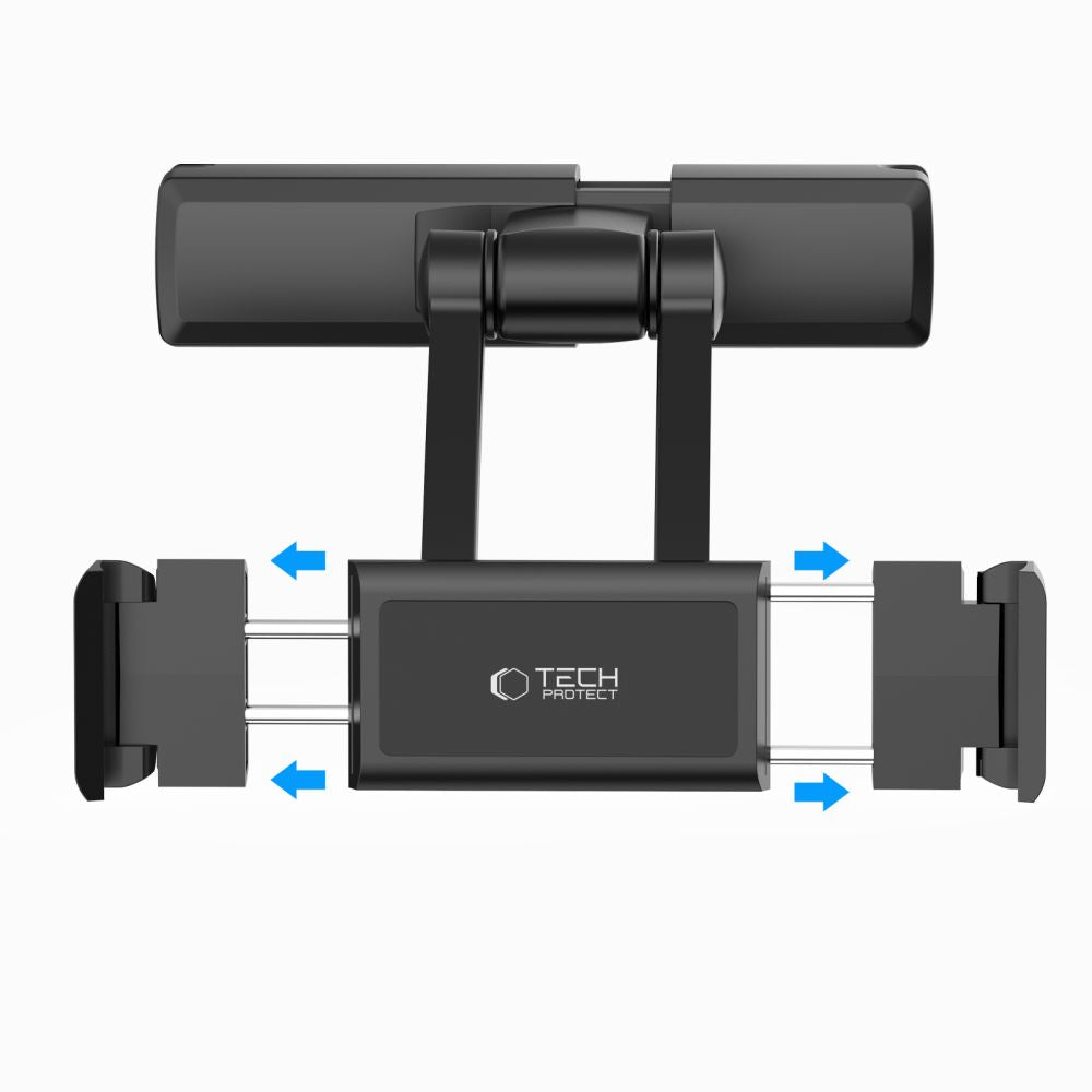 MONTAGGIO PER TELEFONO AUTO TECH-PROTECT V2 SUPPORTO PER TESTA REGOLABILE NERO