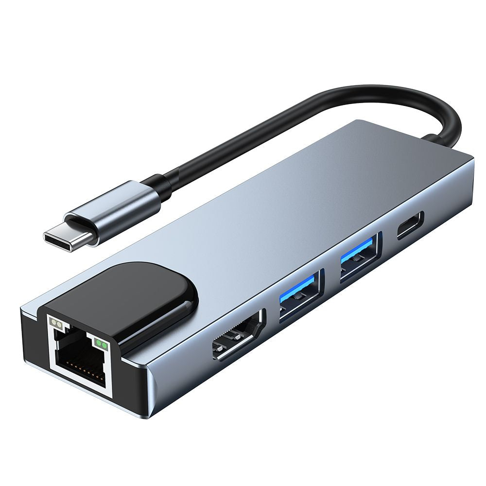 ADATTATORE TECH-PROTECT V3-HUB 5IN1 GRIGIO