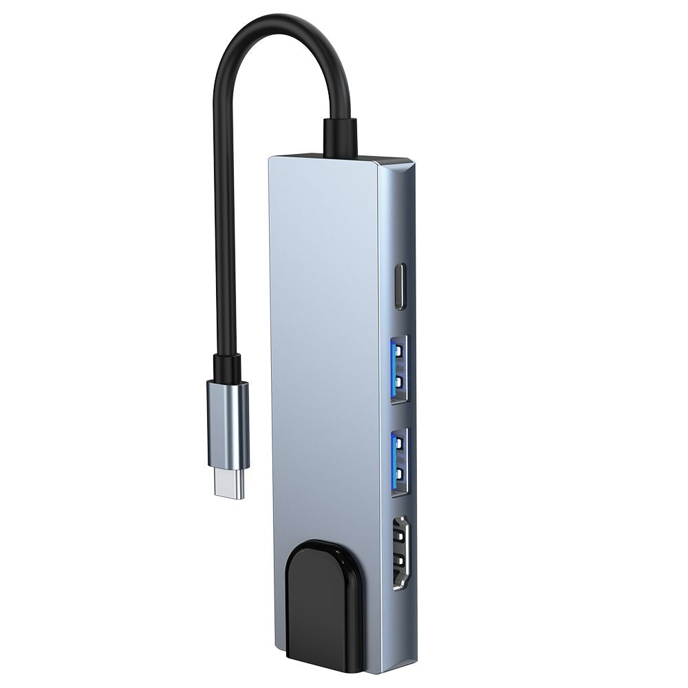 ADATTATORE TECH-PROTECT V3-HUB 5IN1 GRIGIO