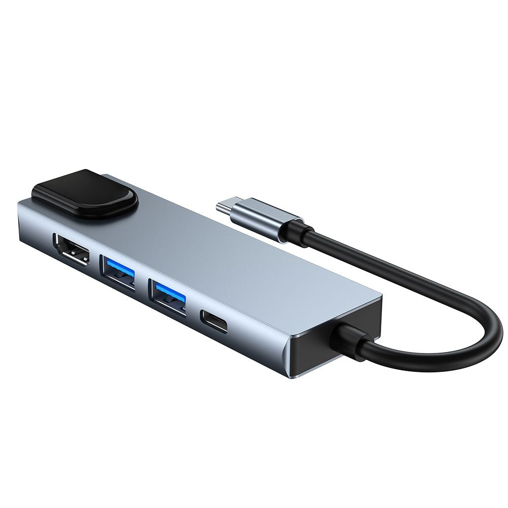 ADATTATORE TECH-PROTECT V3-HUB 5IN1 GRIGIO