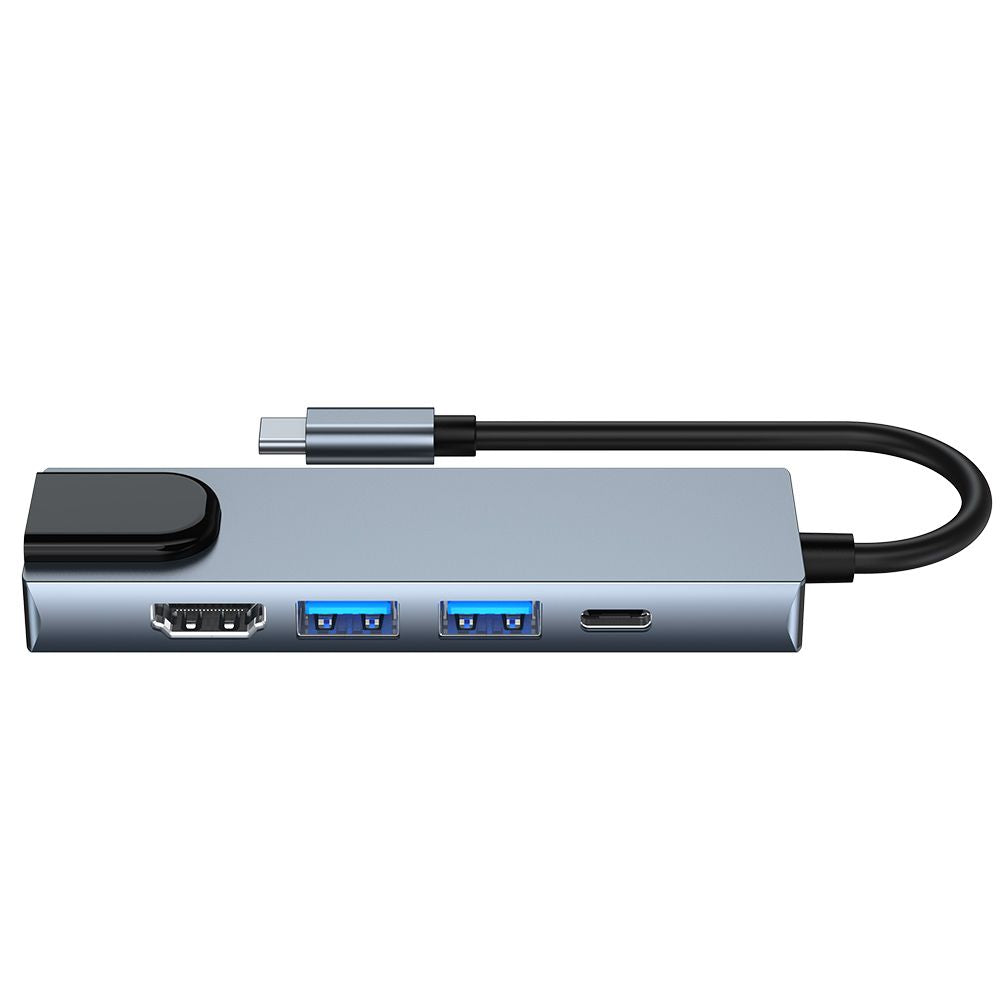 ADATTATORE TECH-PROTECT V3-HUB 5IN1 GRIGIO