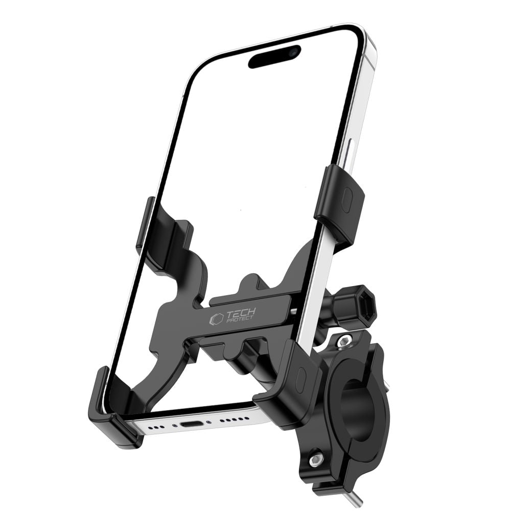 MONTAGGIO PER CELLULARE PER BICICLETTA TECH-PROTECT V3 MONTAGGIO UNIVERSALE NERO
