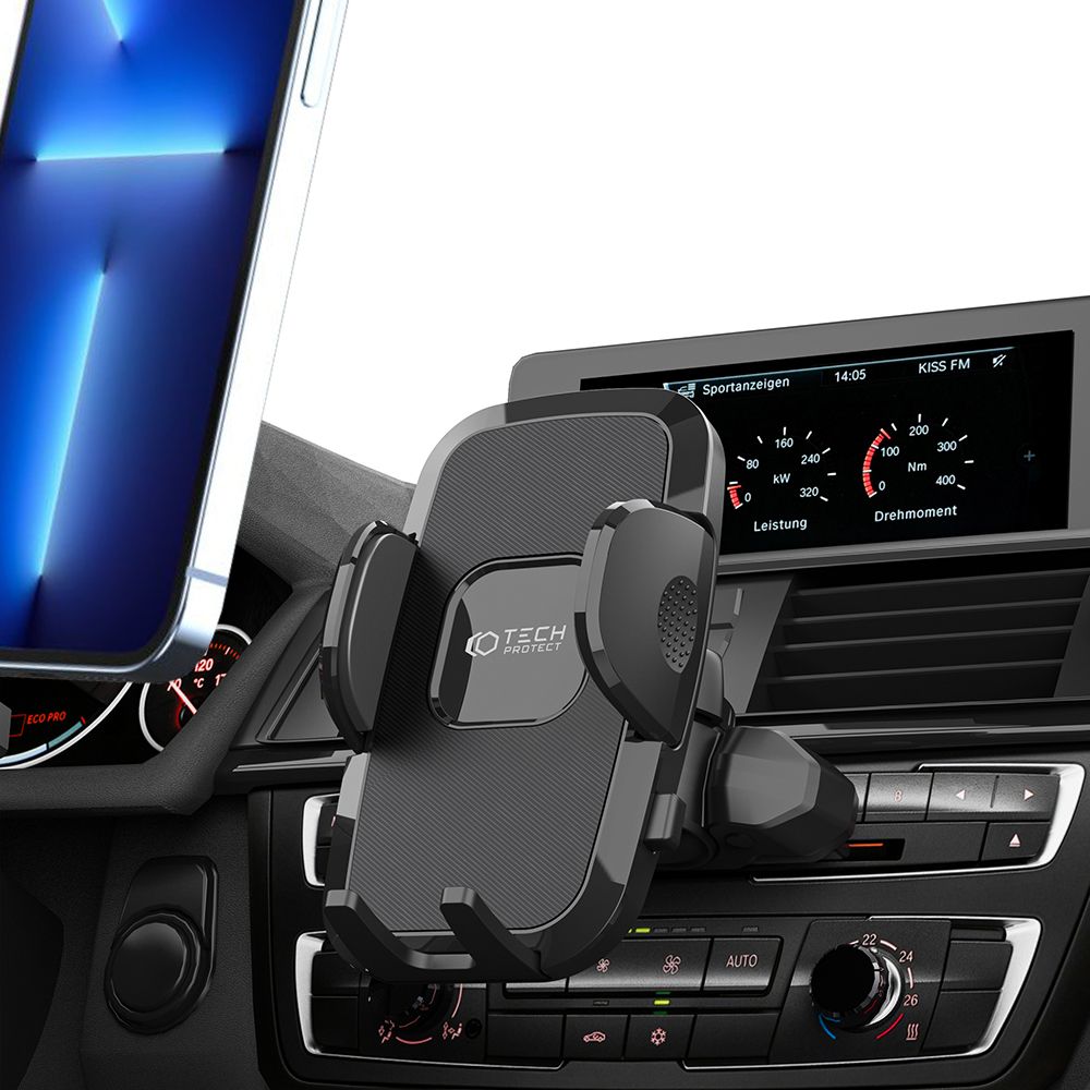 MONTAGGIO PER CELLULARE DA AUTO TECH-PROTECT V3 UNIVERSALE MONTAGGIO PER CD NERO