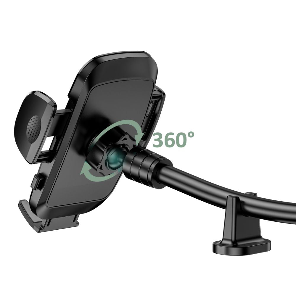 MONTAGGIO PER CELLULARE PER AUTO TECH-PROTECT V3 UNIVERSALE BRACCIO LUNGO PER PARABREZZA E CRUSCOTTO NERO