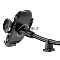MONTAGGIO PER CELLULARE PER AUTO TECH-PROTECT V3 UNIVERSALE BRACCIO LUNGO PER PARABREZZA E CRUSCOTTO NERO