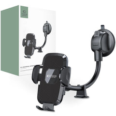 MONTAGGIO PER CELLULARE PER AUTO TECH-PROTECT V3 UNIVERSALE BRACCIO LUNGO PER PARABREZZA E CRUSCOTTO NERO