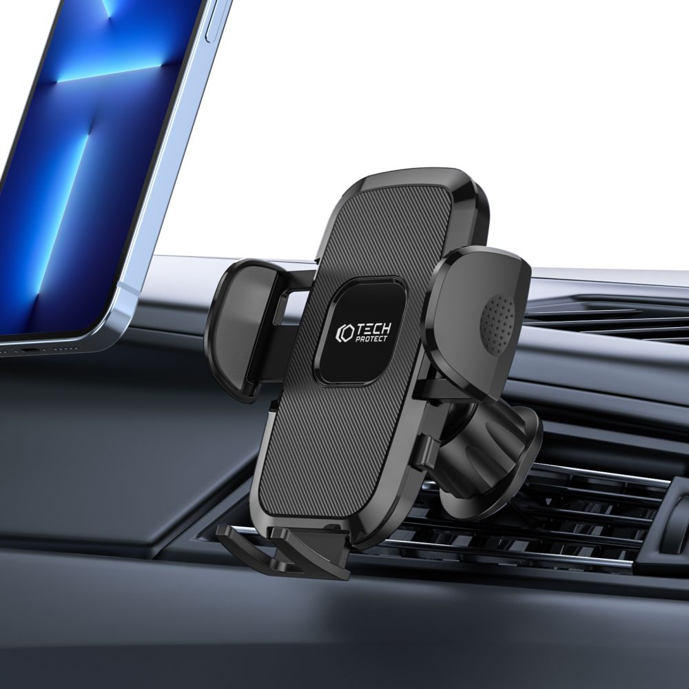 MONTAGGIO PER CELLULARE DA AUTO TECH-PROTECT V3 UNIVERSALE VENT CAR MOUNT NERO