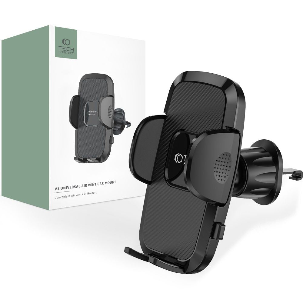 MONTAGGIO PER CELLULARE DA AUTO TECH-PROTECT V3 UNIVERSALE VENT CAR MOUNT NERO