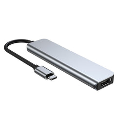 ADATTATORE TECH-PROTECT V4-HUB 6IN1 GRIGIO