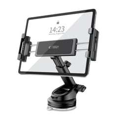 MONTAGGIO PER TELEFONO AUTO TECH-PROTECT V4 UNIVERSALE PER PARABREZZA E CRUSCOTTO PER TABLET NERO