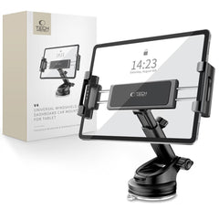 MONTAGGIO PER TELEFONO AUTO TECH-PROTECT V4 UNIVERSALE PER PARABREZZA E CRUSCOTTO PER TABLET NERO