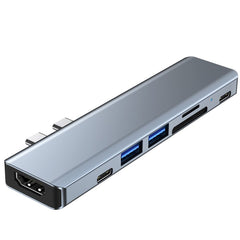 ADATTATORE TECH-PROTECT V5-HUB 7IN1 GRIGIO