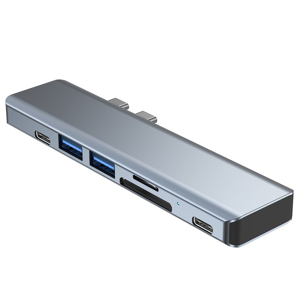 ADATTATORE TECH-PROTECT V5-HUB 7IN1 GRIGIO