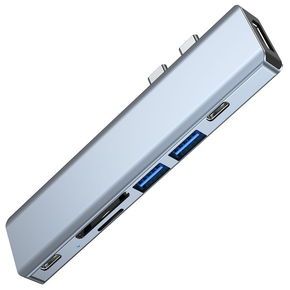 ADATTATORE TECH-PROTECT V5-HUB 7IN1 GRIGIO