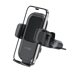 MONTAGGIO PER TELEFONO AUTO TECH-PROTECT V8 UNIVERSALE CD & VENT NERO
