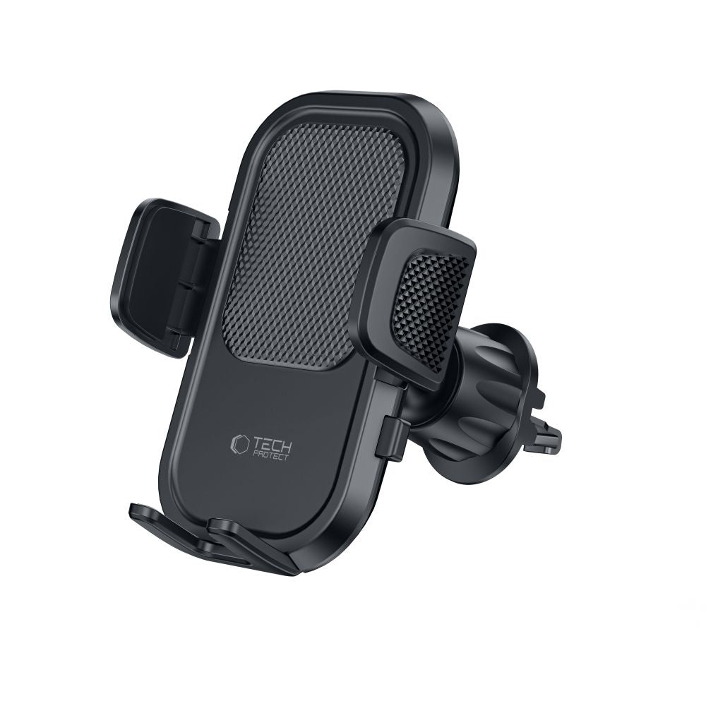 MONTAGGIO PER TELEFONO AUTO TECH-PROTECT V8 UNIVERSALE PER CRUSCOTTO E VENTILAZIONE NERO