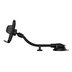 MONTAGGIO PER TELEFONO AUTO TECH-PROTECT V8 UNIVERSALE BRACCIO LUNGO PER CRUSCOTTO E PARABREZZA NERO