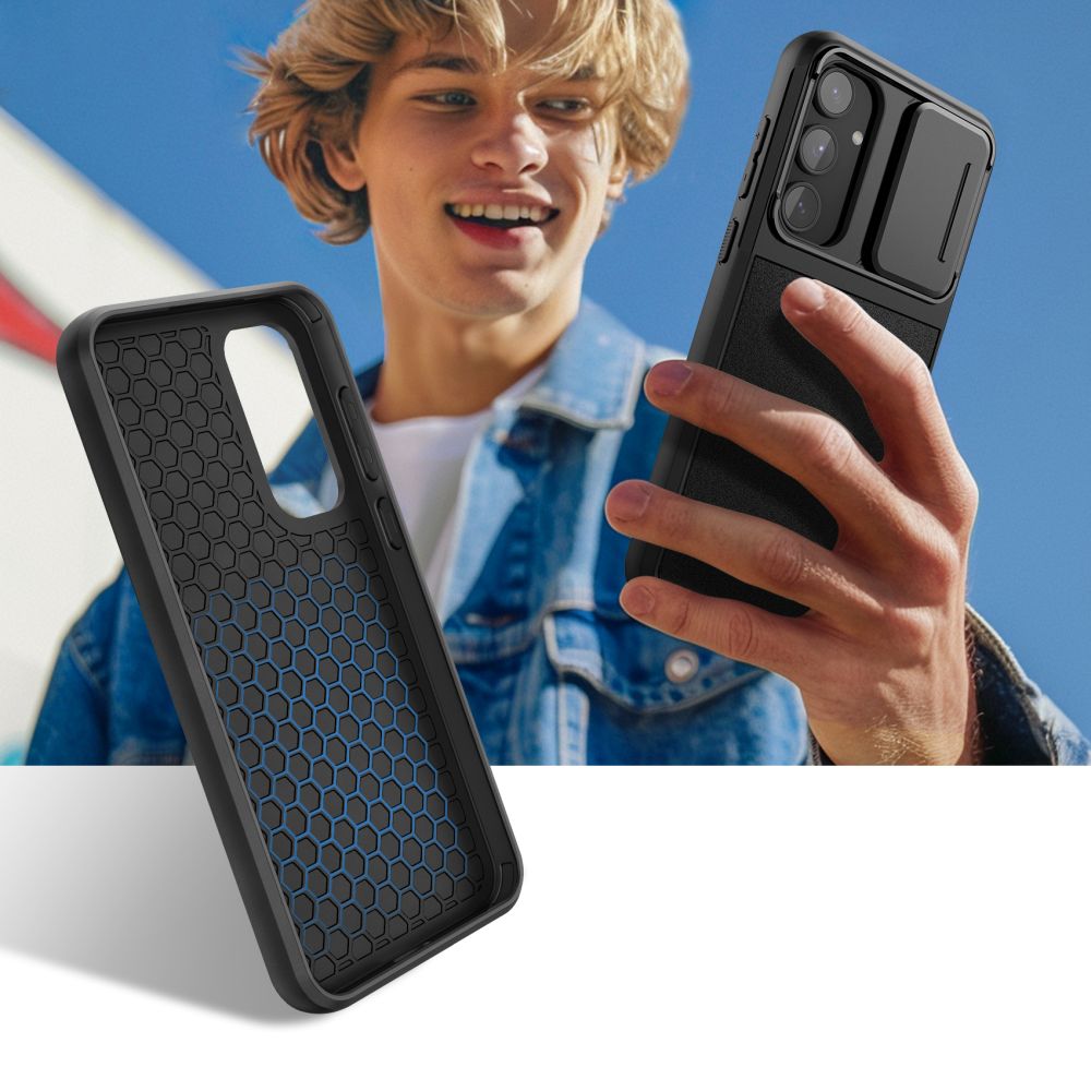 COPERTURA TECH-PROTECT VELAR CAM+ GALAXY A55 5G NERA